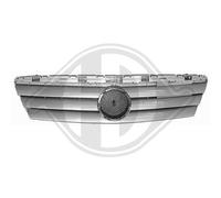 DIEDERICHS 1680041 Rejilla delantera plata Compatible con MERCEDES-BENZ Clase A W168