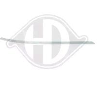 DIEDERICHS 1686067 Protector para parachoques Atrás izquierda Compatible con MERCEDES-BENZ Clase B W246, W242