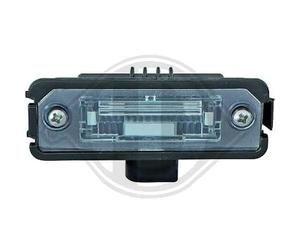 DIEDERICHS 2213193 Piloto de matrícula C5W Compatible con VW Golf 4 Hatchback 1J1 Polo IV Hatchback 9N, 9A Lupo/Lupo 3L 6X1, 6E1 Golf 4 Variant 1J5 New Beetle Hatchback 9C1, 1C1
