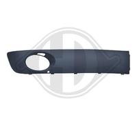 DIEDERICHS 2273142 Rejilla de ventilación parachoques derecha Compatible con VW Multivan T5 7HM, 7HN, 7HF, 7EF, 7EM, 7EN Transporter T5 Furgoneta 7HA, 7HH, 7EA, 7EH