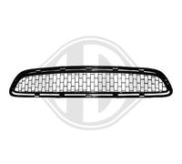 DIEDERICHS 3213144 Rejilla de ventilación parachoques Centro Compatible con LANCIA YPSILON 843