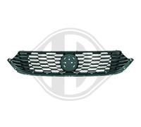DIEDERICHS 3464040 Rejilla delantera negro Compatible con FIAT TIPO Ranchera familiar 356 TIPO Fastback 356 TIPO Sedán 356