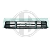 DIEDERICHS 6680840 Rejilla delantera cromo/negro Compatible con TOYOTA HILUX V Pick-up LN, KZN1, VZN1, VW Taro Pick-up