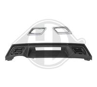 DIEDERICHS 7428357 Difusor trasero posterior Spoiler del parachoques trasero Splitter trasero Faldón trasero