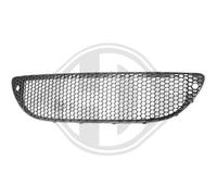 DIEDERICHS 7495045 Rejilla de ventilación parachoques Centro Compatible con SEAT Altea 5P1 Altea XL 5P5, 5P8 Toledo III 5P2
