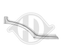 DIEDERICHS Chapa Panel Lateral Trasero Izquierdo para VW Sharan 7N 7N1 7N2, Seat