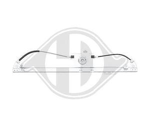 DIEDERICHS Elevalunas Delante, Derecha eléctrico sin electromotor Compatible con FORD Transit Mk7 Furgoneta V363, FCD, FDD 2472178 BK31V23200BF 1457120