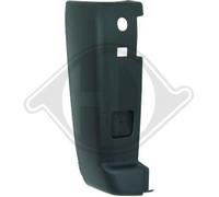 DIEDERICHS Esquinas Parachoques Trasera Izquierda Para Fiat Ducato 250 290 Negro