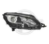 DIEDERICHS Faro Derecho LED Halógeno Para Peugeot 2008 I CU_ 1.2