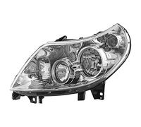 Diederichs Faro izquierdo H1/H7 para Jumper, Ducato, Boxer (2006-2010) - Plata - 55W - Halógeno - Plástico - Certificado tipo E