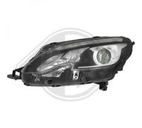 DIEDERICHS Faro Izquierdo LED Halógeno Para Peugeot 2008 I CU_ 1.2 THP