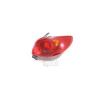 Diederichs Faro trasero derecho 206 05/03 Hatchback, Rojo