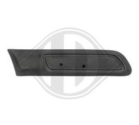 DIEDERICHS Guardabarros Arco Fender Trasero Derecho Negro Para Fiat 500