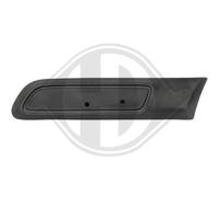 DIEDERICHS Guardabarros Arco Fender Trasero Izquierdo Negro Para Fiat 500 312