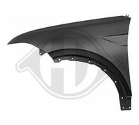 DIEDERICHS Guardabarros Eje Izquierda Adecuado para VW T-Cross C11 _