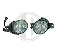 DIEDERICHS Juego de Faros Antiniebla LED para Renault Clio III BR0/1 CR0/1