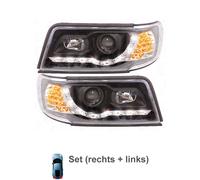 DIEDERICHS Juego de Faros Halógeno Izquierda Derecha para Audi 100 4A C4