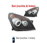 DIEDERICHS Juego de Faros Halógeno Izquierda Derecha para Opel Astra