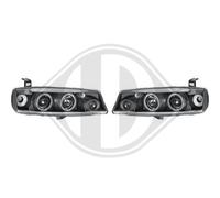 DIEDERICHS Juego de Faros Halógeno Izquierda Derecha para Opel Calibra A 85