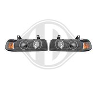 DIEDERICHS Juego de Faros Izquierda Derecha Halógenas para BMW 3er