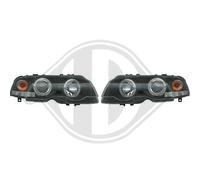 DIEDERICHS Juego de Faros Izquierda Derecha Halógeno para BMW 3er Convertible