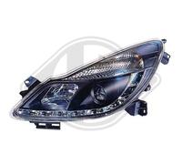 DIEDERICHS Juego de Faros Izquierda Derecha Halógeno para Opel Corsa D