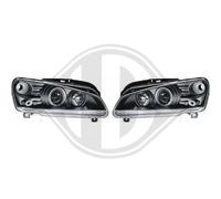 DIEDERICHS Juego de Faros Izquierda Derecha Halógeno para Peugeot 106 II 1A _