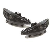 DIEDERICHS Juego de Faros Izquierda Derecha Halógeno para Peugeot 207Cc WD