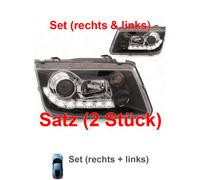 DIEDERICHS Juego de Faros Izquierda Derecha Lámpara Halógena para VW Bora 1J2