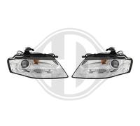 DIEDERICHS Juego de Faros Izquierda Derecha LED para Audi A4 Avant 8K5
