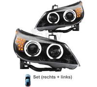 DIEDERICHS Juego de Faros Izquierda Derecha Xenon para BMW 5er E60 E61