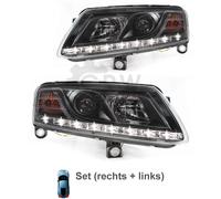 DIEDERICHS Juego De Faros Izquierdo Derecho Halógeno Para Audi A6 Allroad
