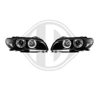 DIEDERICHS Juego De Faros Izquierdo Derecho Halógeno Para BMW 3er Cabriolet