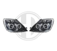 DIEDERICHS Juego De Faros Izquierdo Derecho Halógeno Para Ford Fiesta V JH