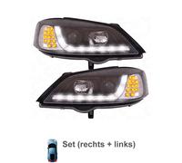 DIEDERICHS Juego De Faros Izquierdo Derecho Halógeno Para Opel Astra G CC