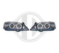 DIEDERICHS Juego De Faros Izquierdo Derecho Halógeno Para Opel Astra G CC