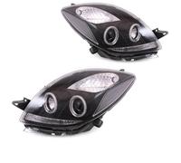 DIEDERICHS Juego De Faros Izquierdo Derecho Halógeno Para Toyota Yaris _P9_