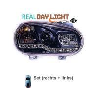 DIEDERICHS Juego De Faros Izquierdo Derecho Halógeno Para VW Golf IV 1J1 1J5