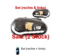 DIEDERICHS Juego De Faros Izquierdo Derecho Halógeno Para VW Golf IV 1J1 1J5