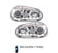DIEDERICHS Juego De Faros Izquierdo Derecho Halógeno Para VW Golf IV 1J1 1J5