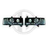 DIEDERICHS Juego De Faros Izquierdo Derecho Halógeno Para VW Transporter IV