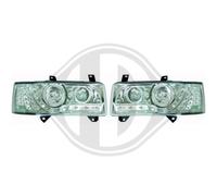 DIEDERICHS Juego De Faros Izquierdo Derecho Halógeno Para VW Transporter IV