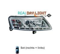 DIEDERICHS Juego De Faros Izquierdo Derecho Xenón Para Audi A6 Avant 4F5 C6