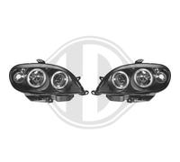 DIEDERICHS Juego de Faros Kit Halógeno Ambos Lados para Citroën Saxo S0 S1