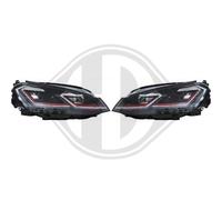 DIEDERICHS Juego De Faros Principales Para VW Golf VII 5G1 BE1 BA5 BV5 1.4 TSI