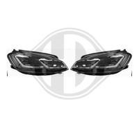 DIEDERICHS Juego De Faros Principales Para VW Golf VII 5G1 BE1 BA5 BV5 1.4 TSI