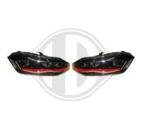 DIEDERICHS L E D Set Faro Principal H7 para VW Polo AW1 BZ1 1.0 TSI Bj.17-21