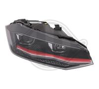 DIEDERICHS LED Faro Principal Faro Derecho Para VW Polo AW1 BZ1