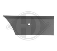 DIEDERICHS Listón embellecedor/protector panel lateral derecha 4487166 Compatible con RENAULT MASTER III Caja/Chasis EV, HV, UV MASTER III Autobús JV MASTER III Furgón FV, OPEL Movano B Furgón X62