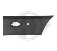 DIEDERICHS Listón embellecedor/protector panel lateral izquierda 4487169 Compatible con RENAULT MASTER III Caja/Chasis EV, HV, UV MASTER III Autobús JV MASTER III Furgón FV, OPEL Movano B Furgón X62